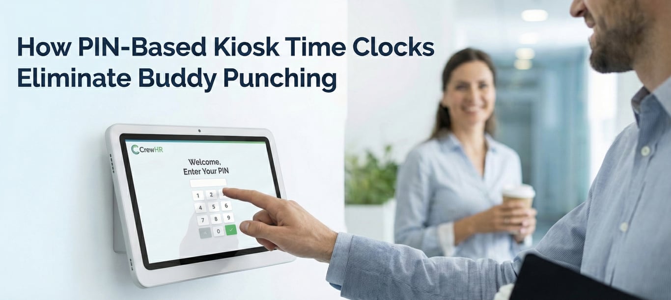 Stop Losing Money to Time Theft: How PIN-Based Kiosk Time Clocks Eliminate Buddy Punching