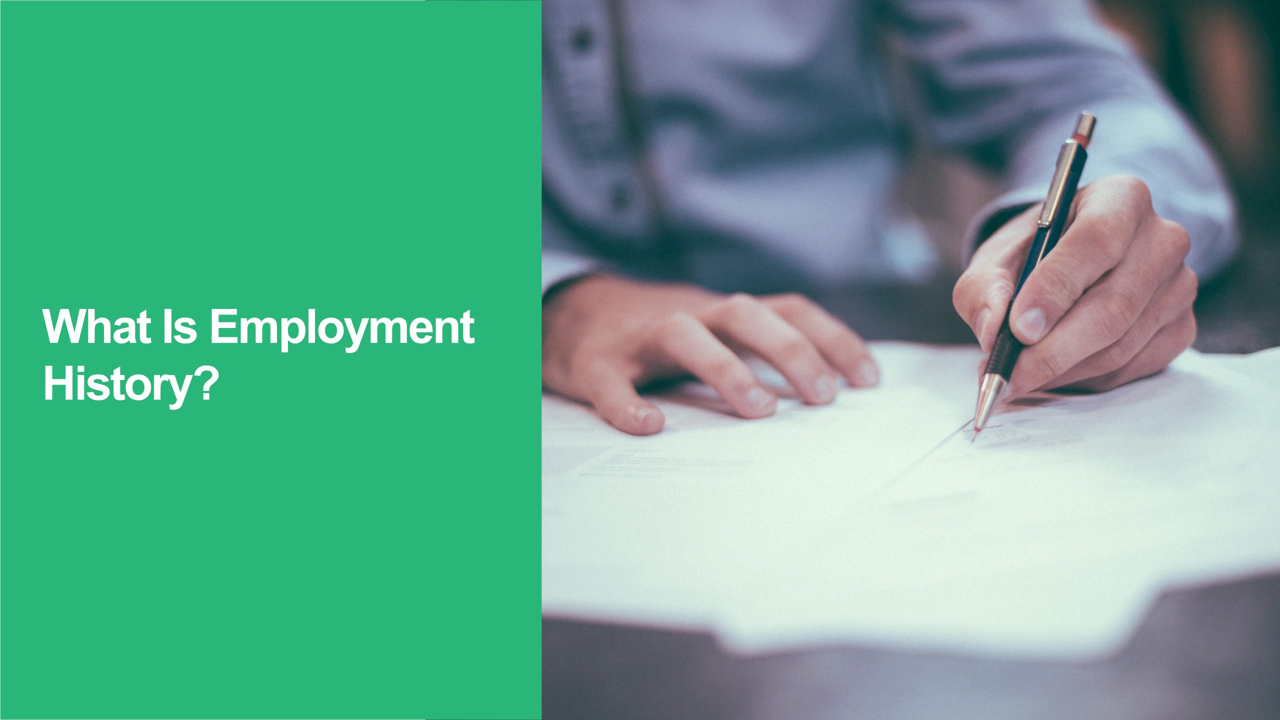 Employment History